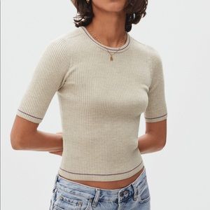 Everlane Ribbed Merino Tee